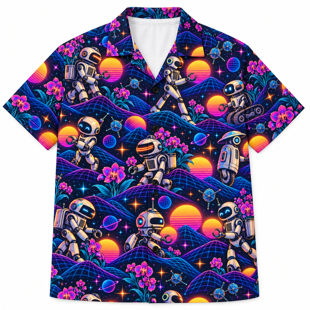 Bot Garden Afterglow Hawaiihemd