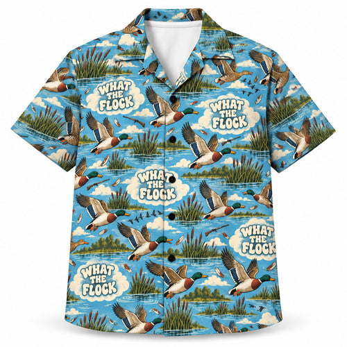 What the Flock Flyway Hawaïshirt