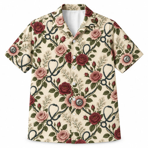 Rosevine Rounds Hawaïshirt
