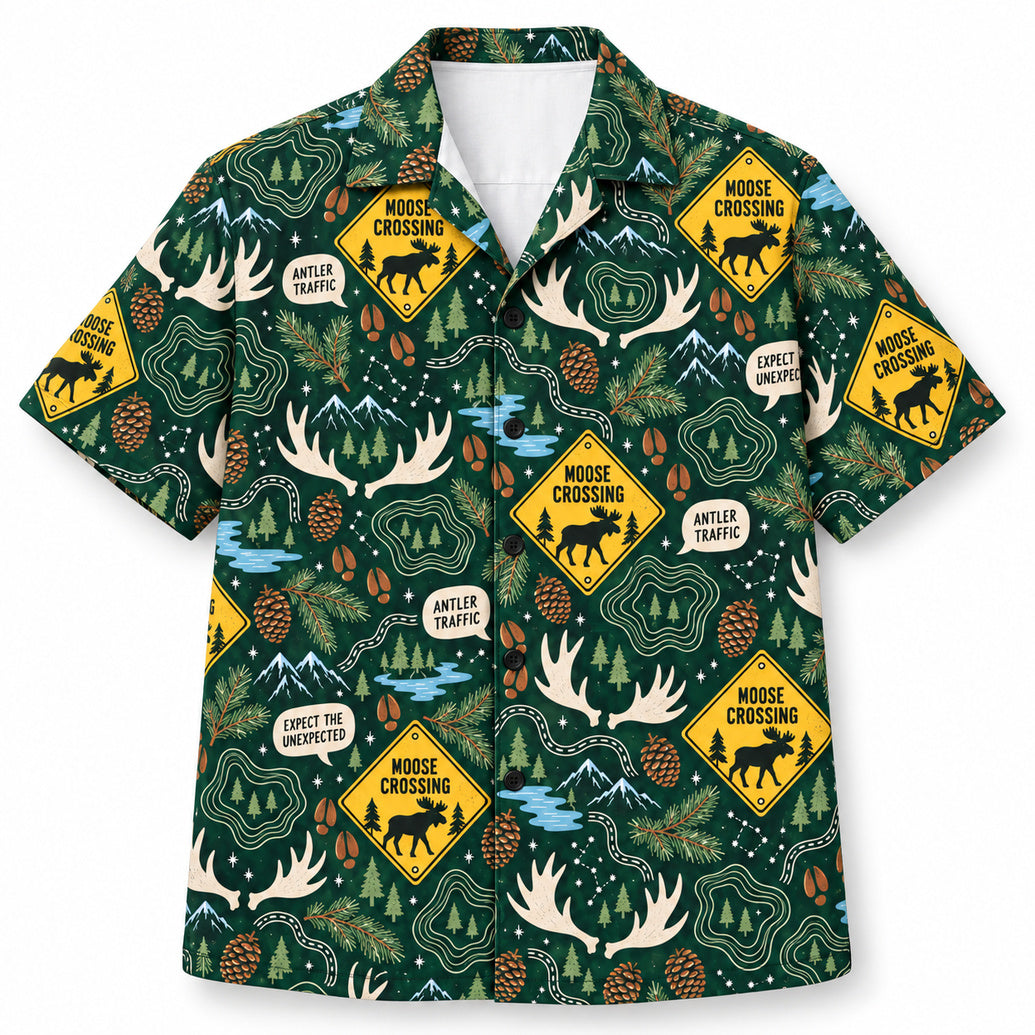Antler Detour Hawaiian Shirt