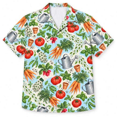 Hawaiihemd „Backyard Watering Parade“