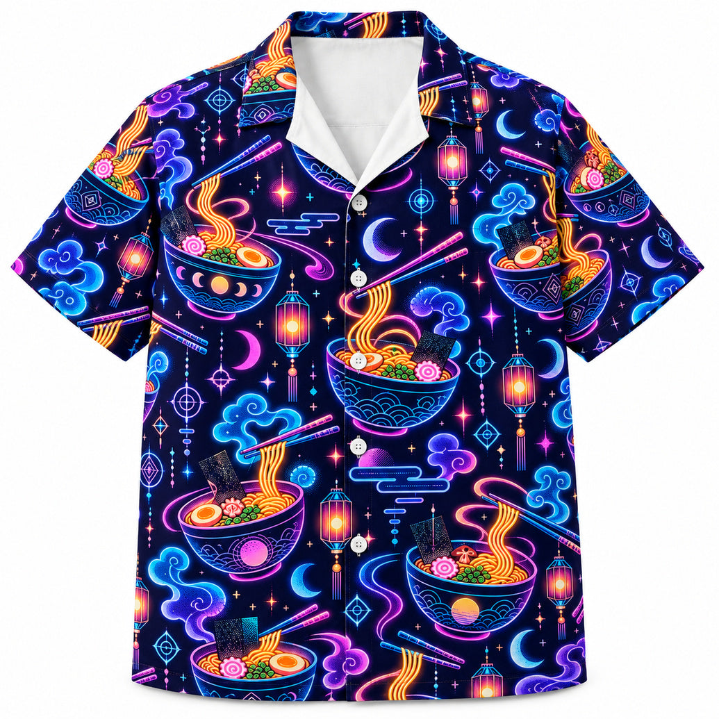 Midnight Noodle Arcade Hawaiihemd