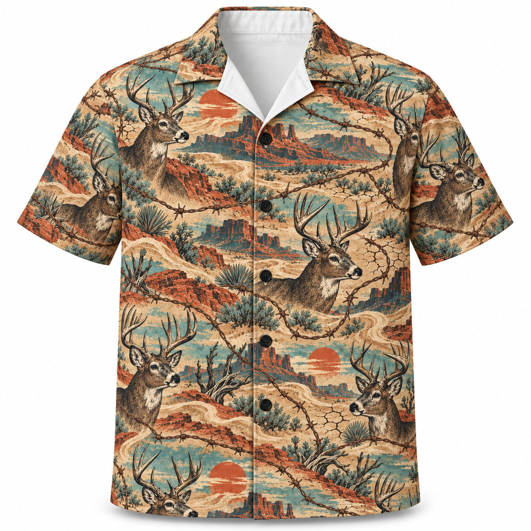Dustwire Buck Range Hawaiihemd