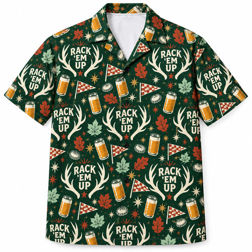 Rack 'Em Up Tailgate Repeat Hawaiihemd