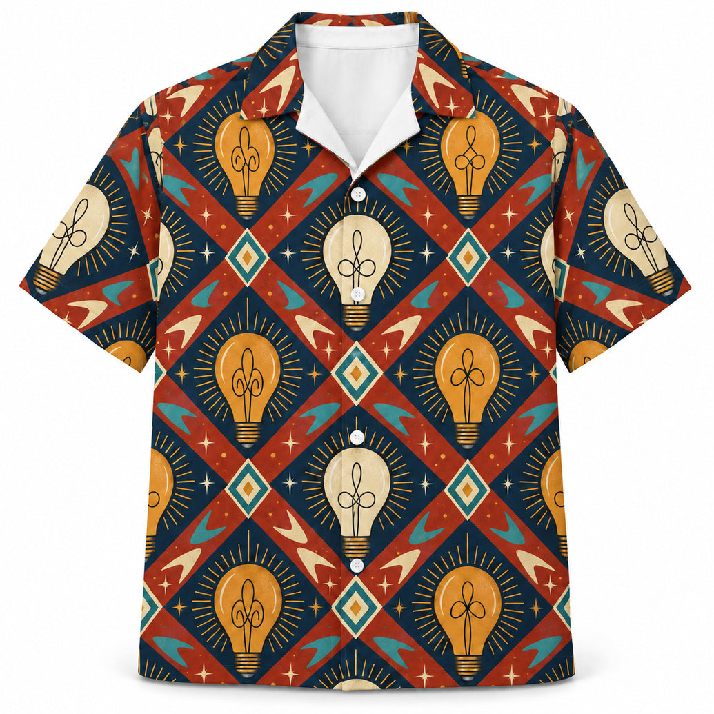 Filament Geometry Social Club Hawaïshirt