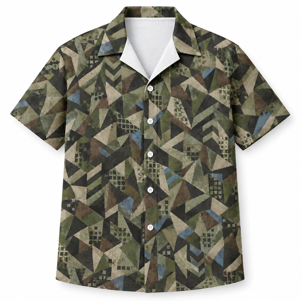 Facet Woodland Cipher Hawaiian Shirt