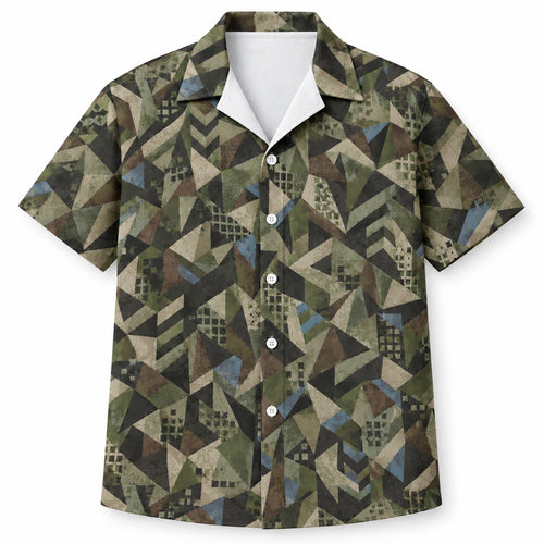 Facet Woodland Cipher Hawaiian Shirt