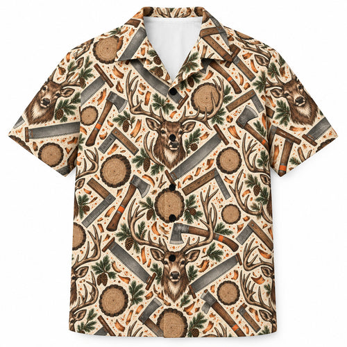 Sawtooth Buck Workshop Hawaïshirt