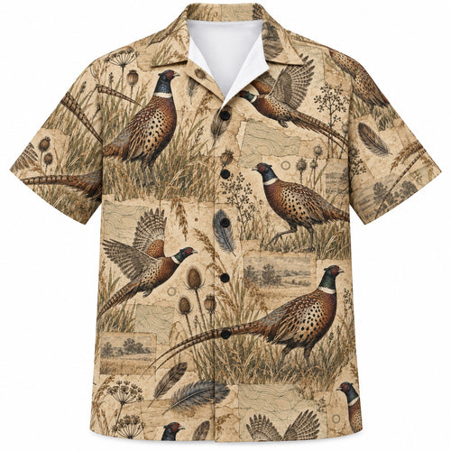 Parchment Pheasant Field Notes Hawaïshirt