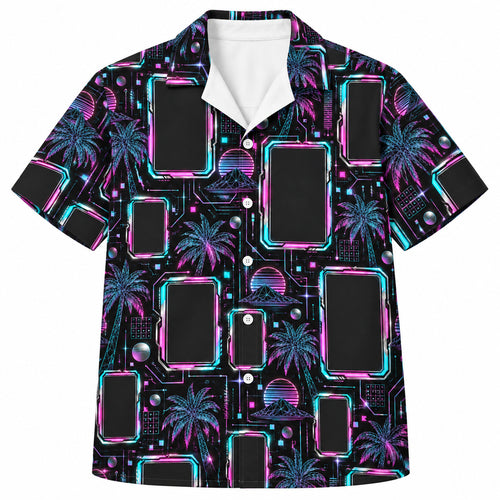 Gridlight Avatar Portals Hawaïshirt