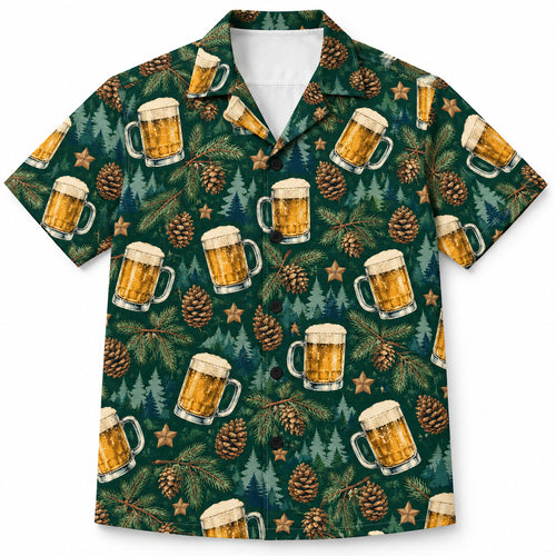 Frosted Pine Tankards Hawaïshirt
