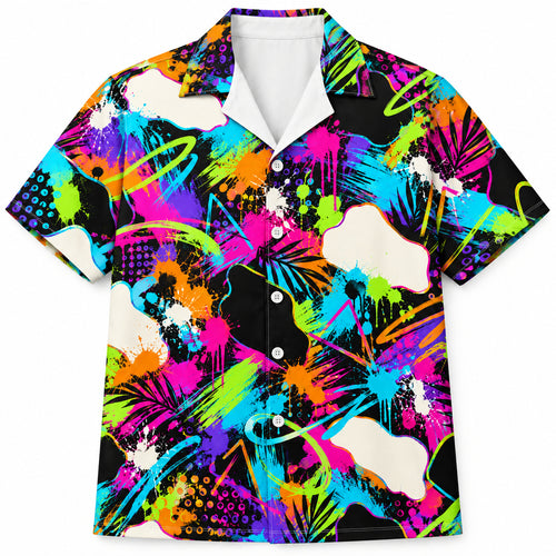 Electric Canvas Confetti Hawaïshirt