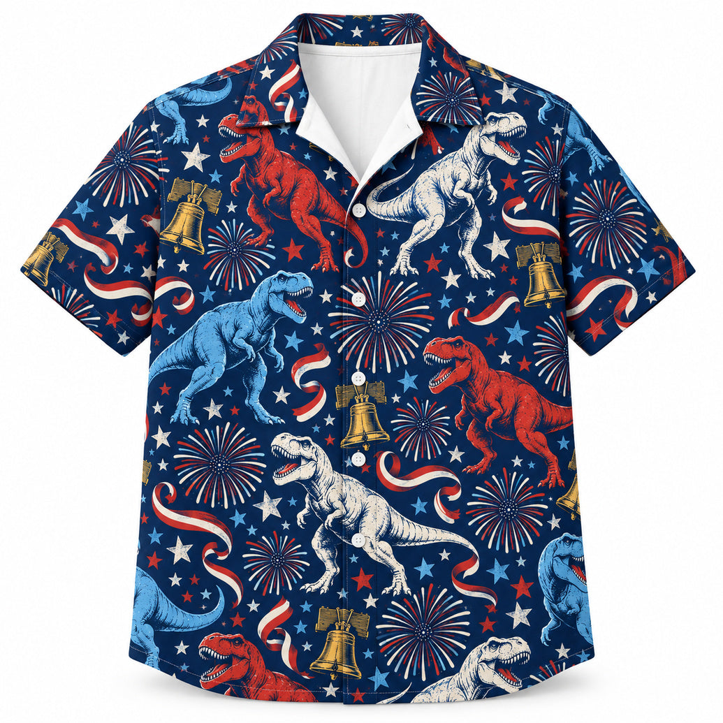 Liberty Roar Fireworks Hawaii-overhemd