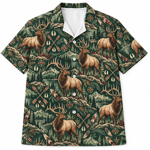 Arrowline Elk Trail Hawaïshirt