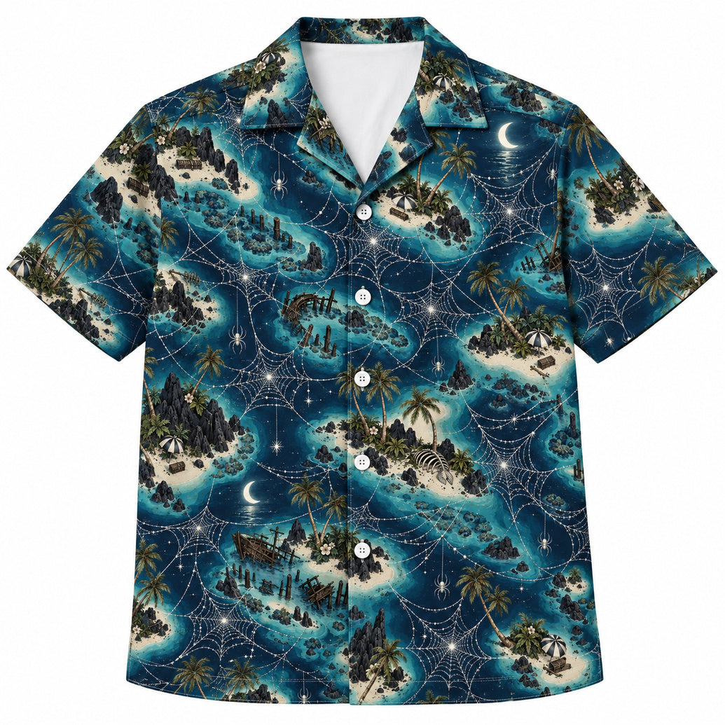 Cursed Atoll Lace Hawaïshirt