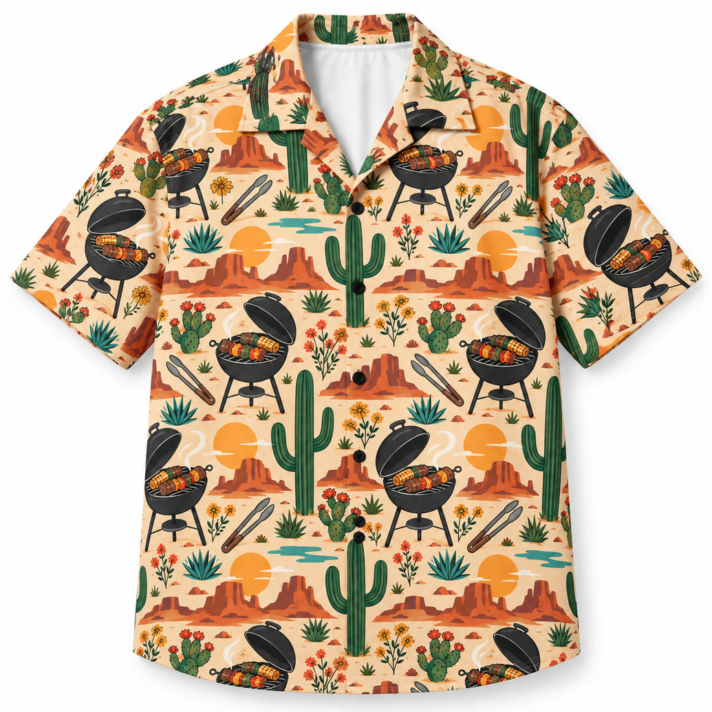Saguaro Smoke Social Hawaiian Shirt