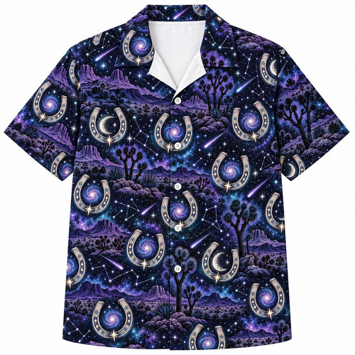 Starlit Lucky Iron Hawaïshirt