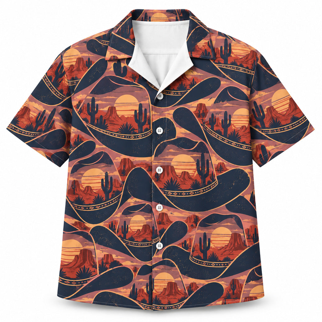 Mesa Hat Afterglow Hawaiihemd