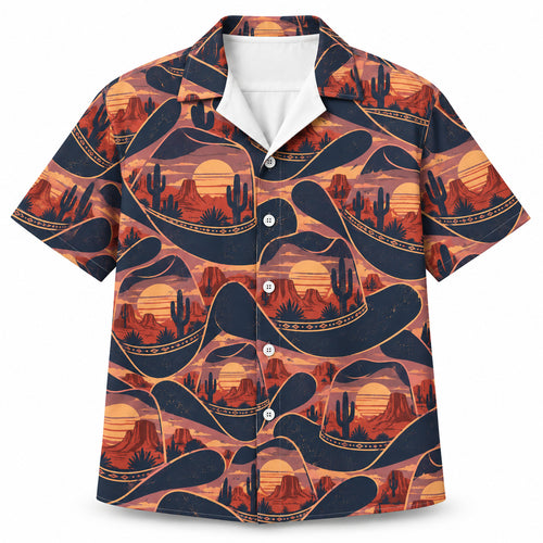 Mesa Hat Afterglow Hawaiihemd