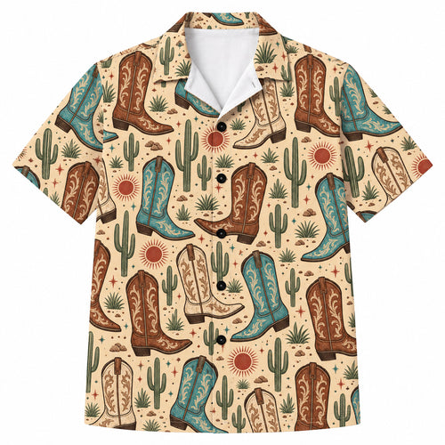 Saguaro Boot Sundown Hawaïshirt