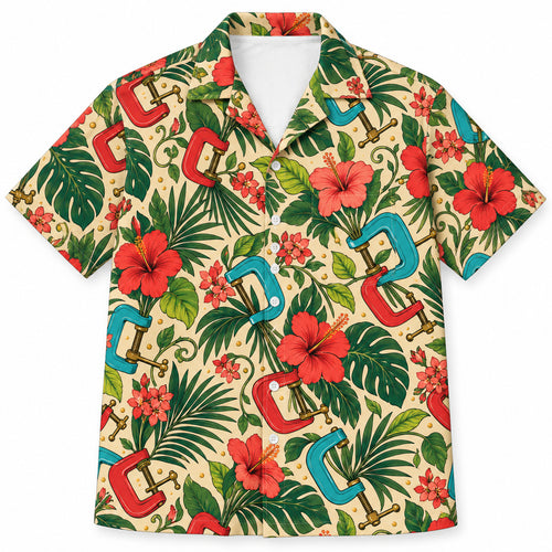 Palm Clamp Carnival Hawaïshirt
