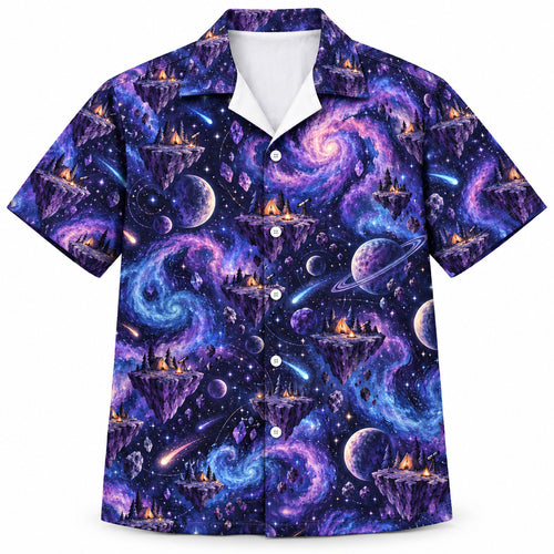 Nebula Campsite Atlas Hawaïshirt