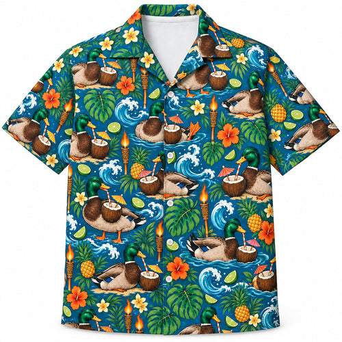 Coconut Cove Mallards Hawaïshirt