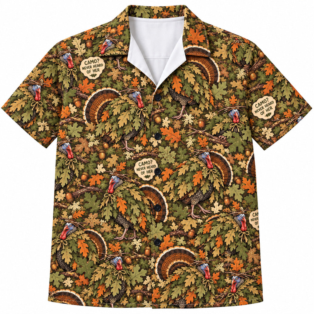 Camo? Nooit van haar gehoord – Hawaïshirt