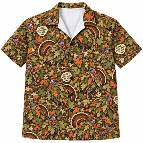 Camo? Nooit van haar gehoord – Hawaïshirt