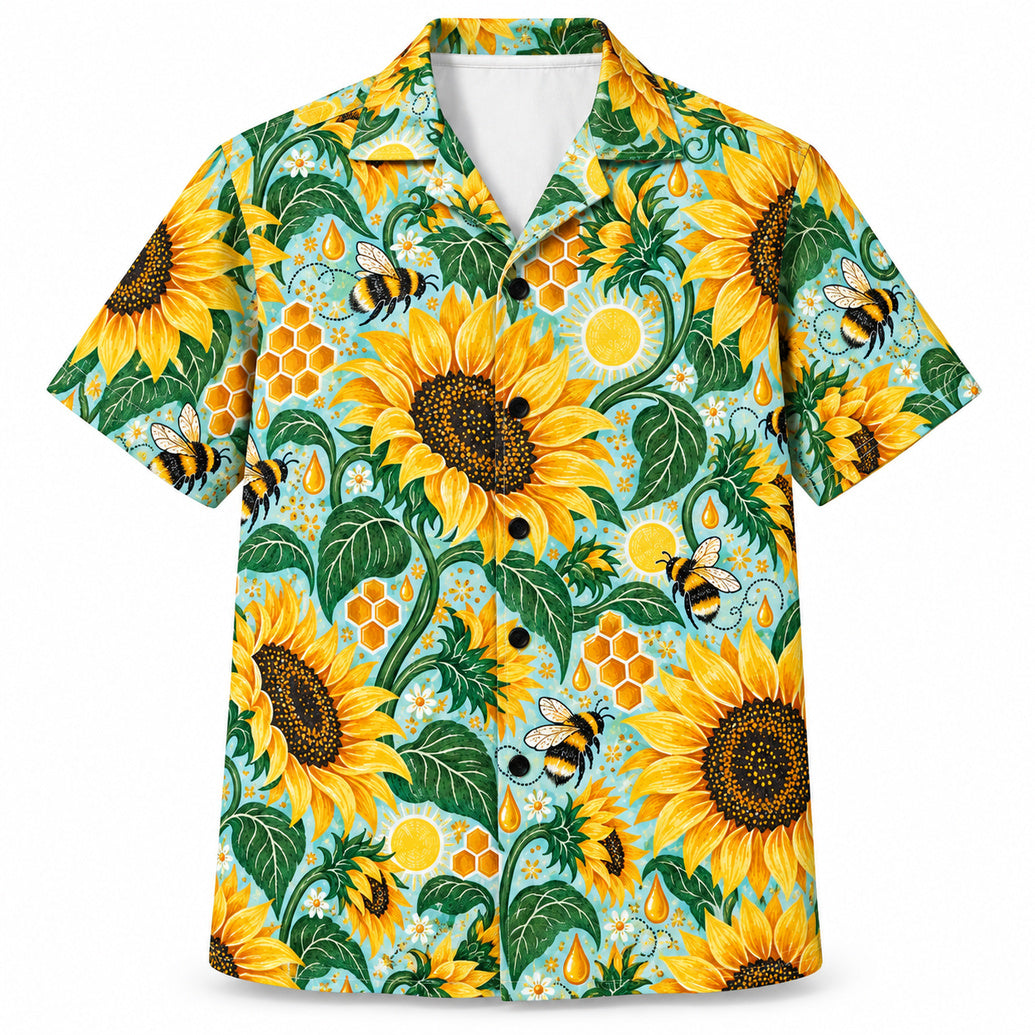 Honeycomb Daybreak Hawaiihemd