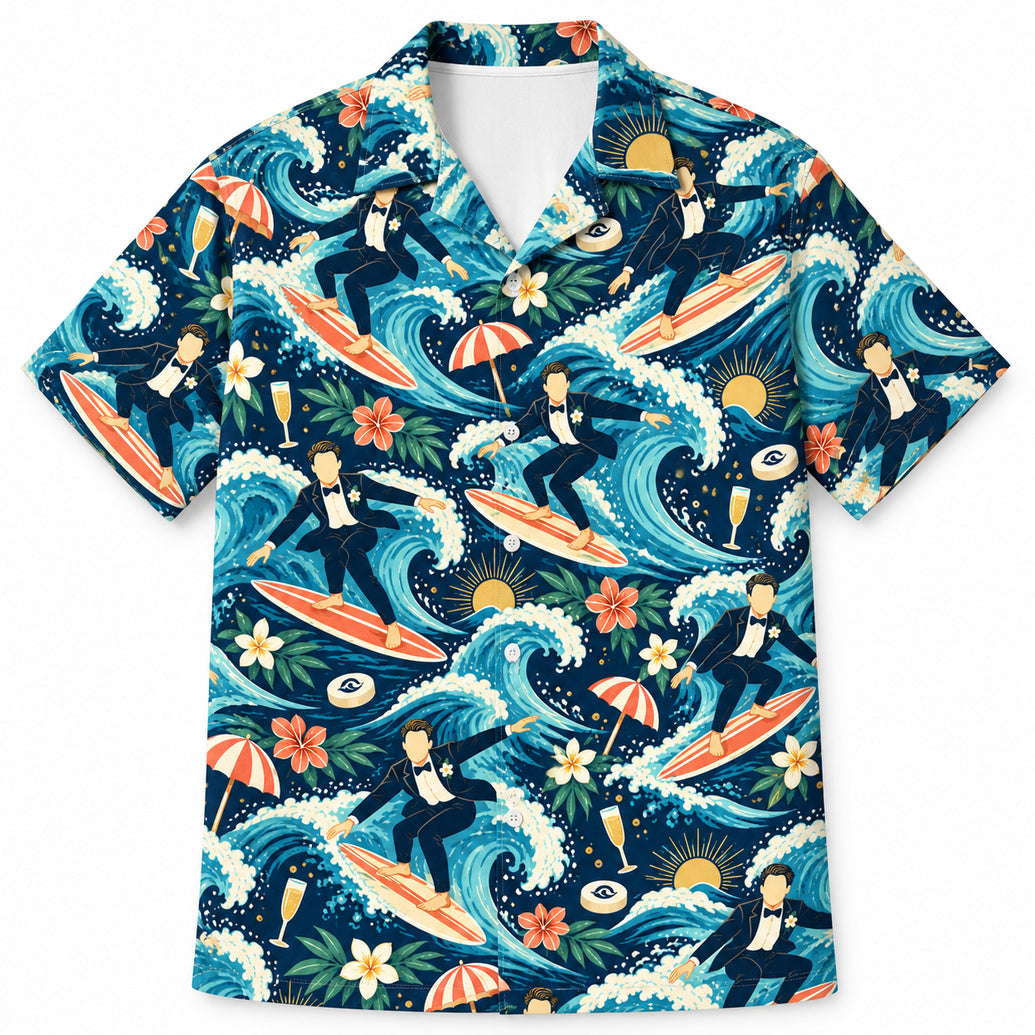 Pacific Groom Breaks Hawaïshirt