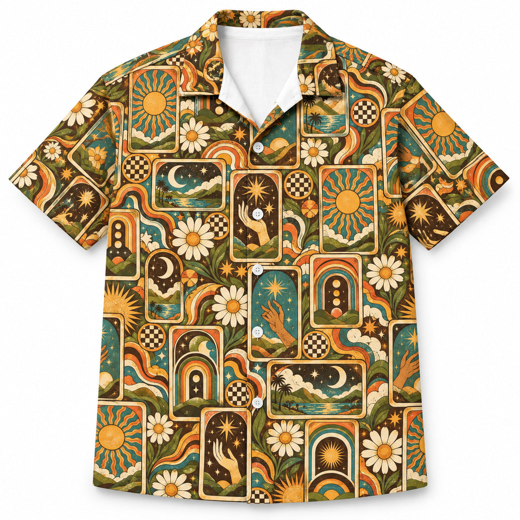 Seventies Oracle Bloom Hawaiihemd