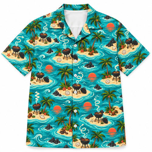 Castaway Signal Grill Hawaïshirt