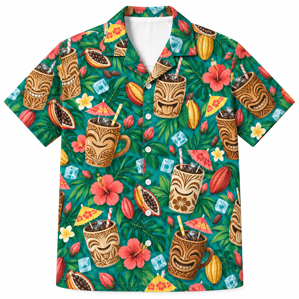 Tiki Cold Cup Carnival Hawaïshirt