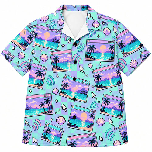 Browser Beach Memory Hawaïshirt