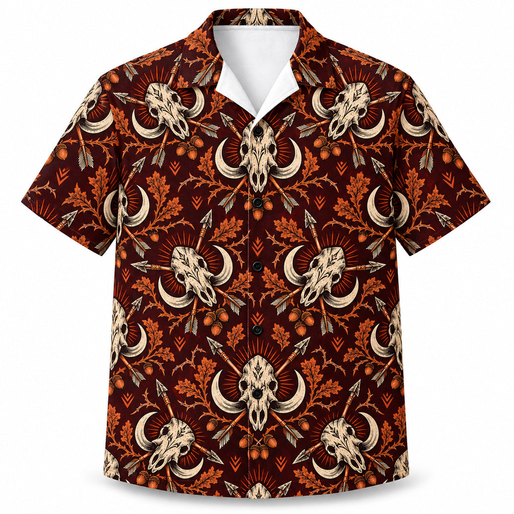 Iron Boar Arrow Crest Hawaiian Shirt