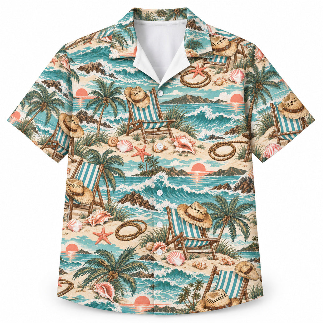 Saltwater Stetson Escape Hawaiihemd
