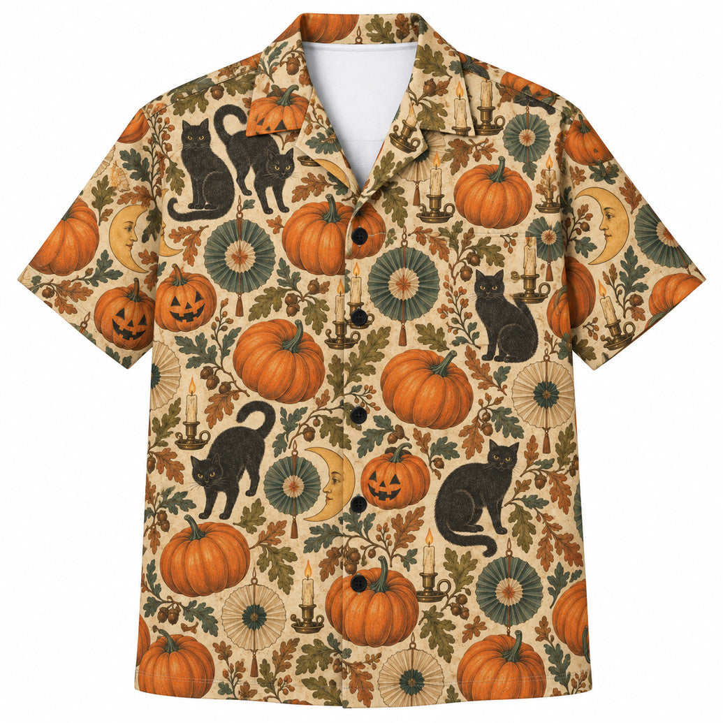 Heirloom Pumpkin Parlor Hawaiihemd