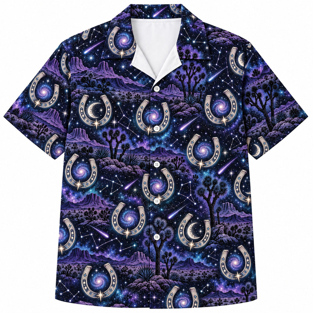 Starlit Lucky Iron Hawaiihemd