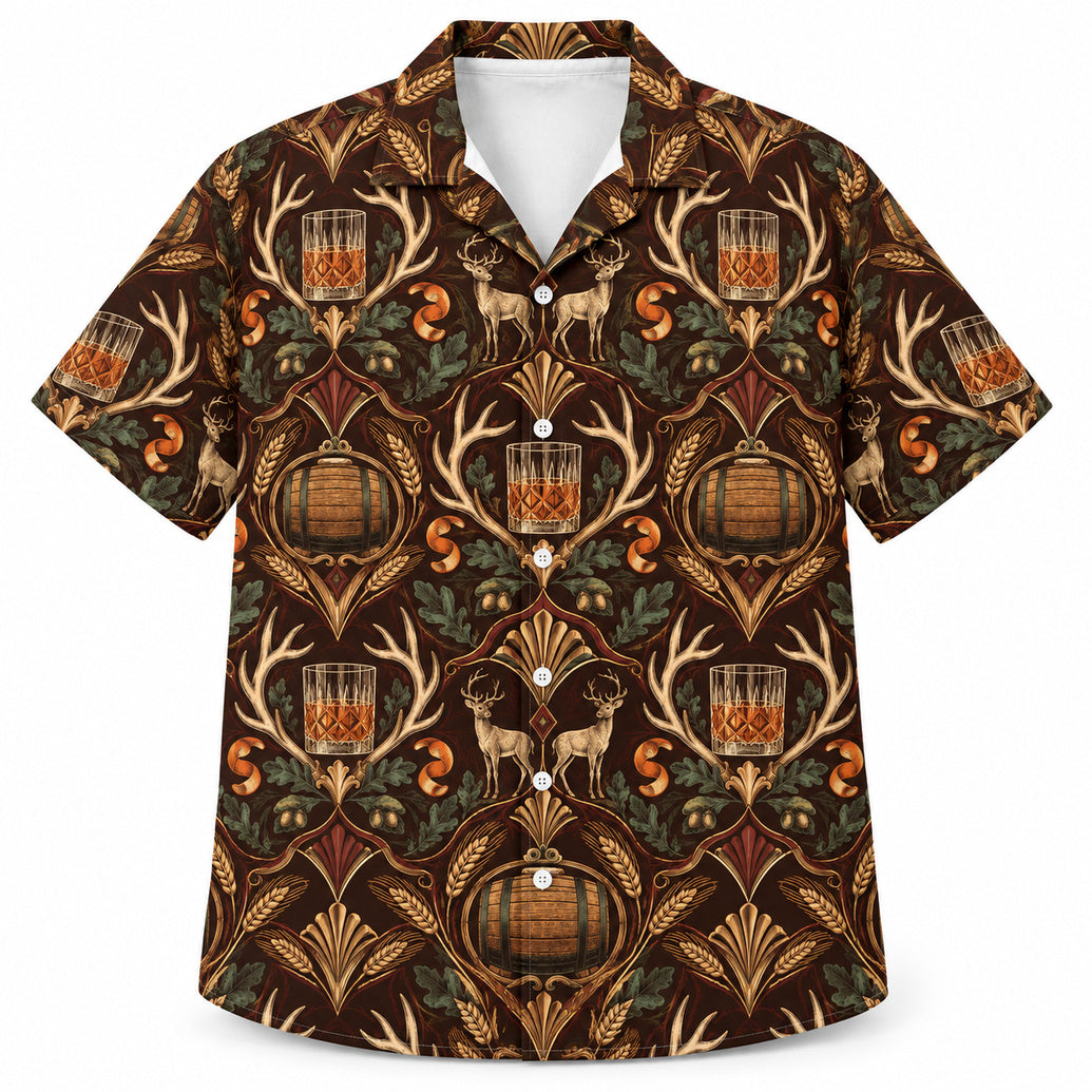 Barrelhouse Antler Society Hawaïshirt