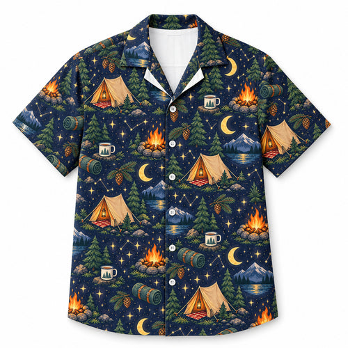Ember Tent Constellations Hawaïshirt
