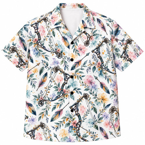 Watercolor Bowgarden Hawaiihemd