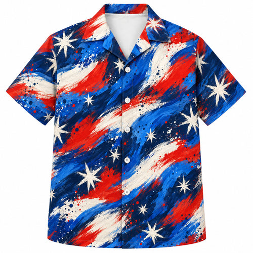 Brushstroke Union Drift Hawaiihemd