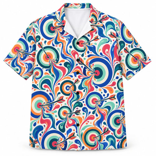 Bullseye Color Current Hawaïshirt