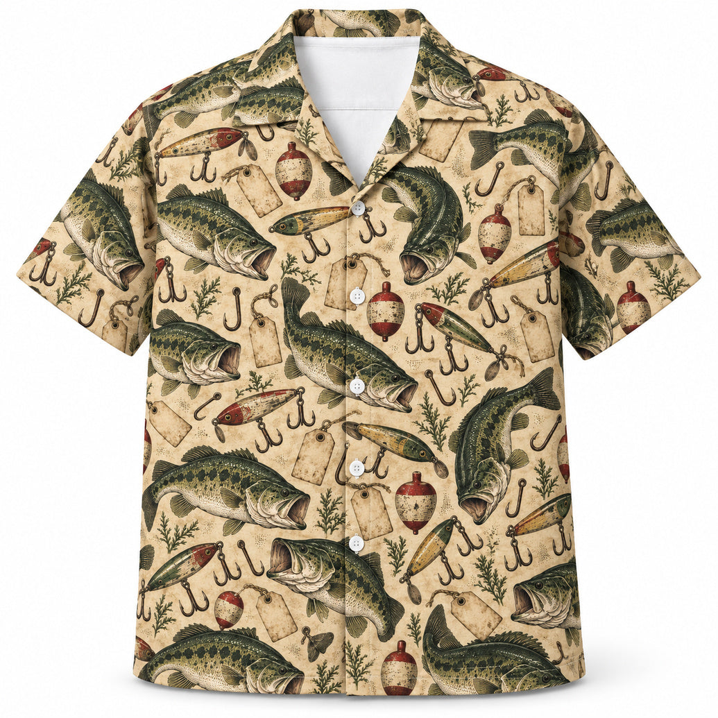 Heritage Bass Tackle Cabinet Hawaiihemd