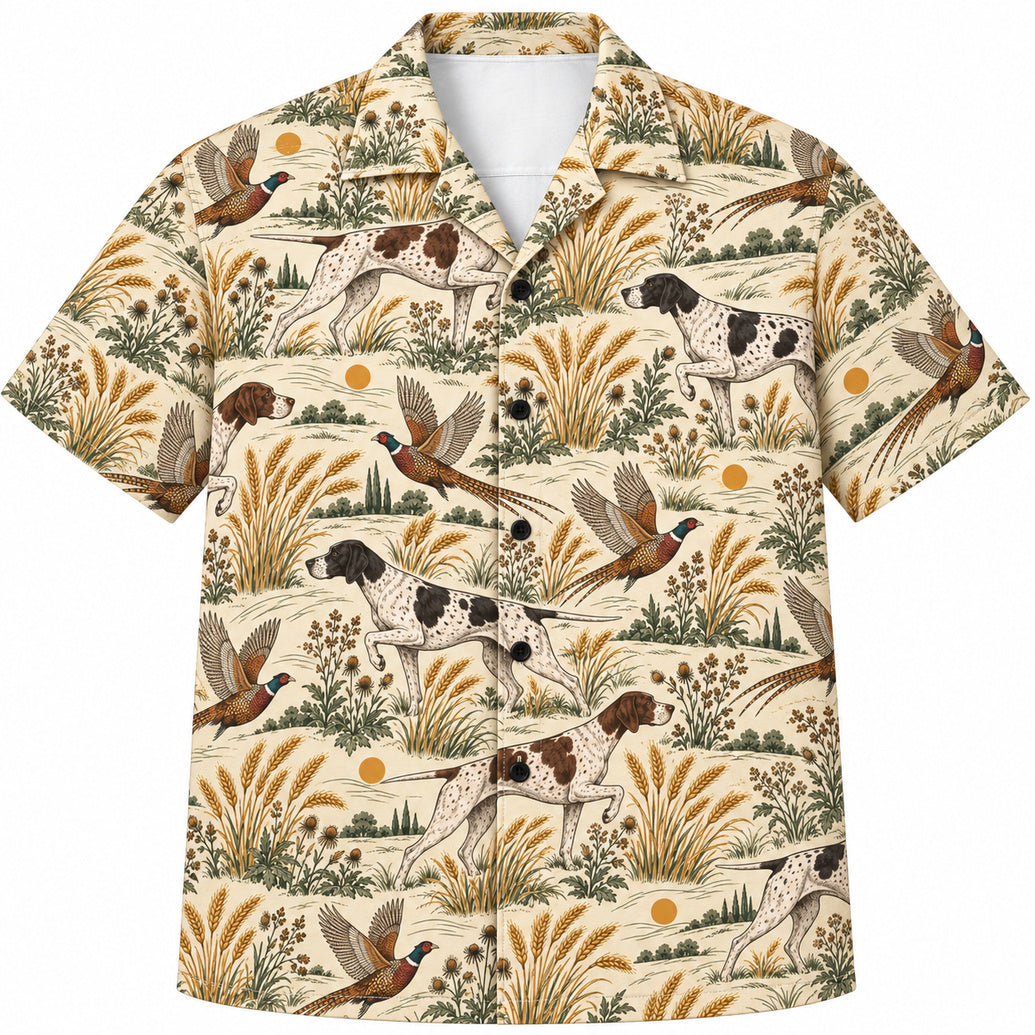 Pheasant Point Prairie Hawaiian Shirt