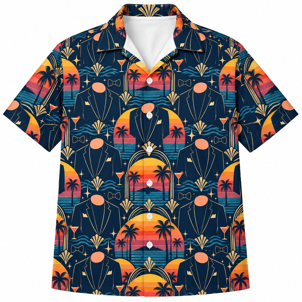 Dapper Horizon Afterglow Hawaiihemd