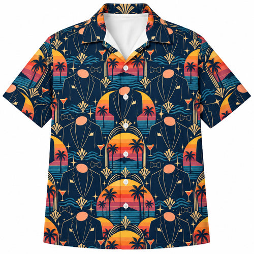Dapper Horizon Afterglow Hawaiihemd