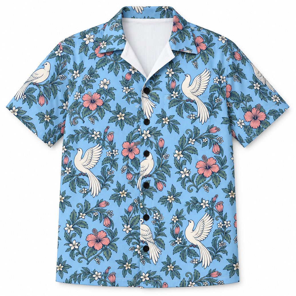 Dove Garden Cameos Hawaïshirt