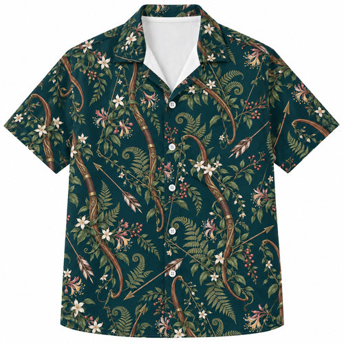 Recurve Garden Trail Hawaiihemd